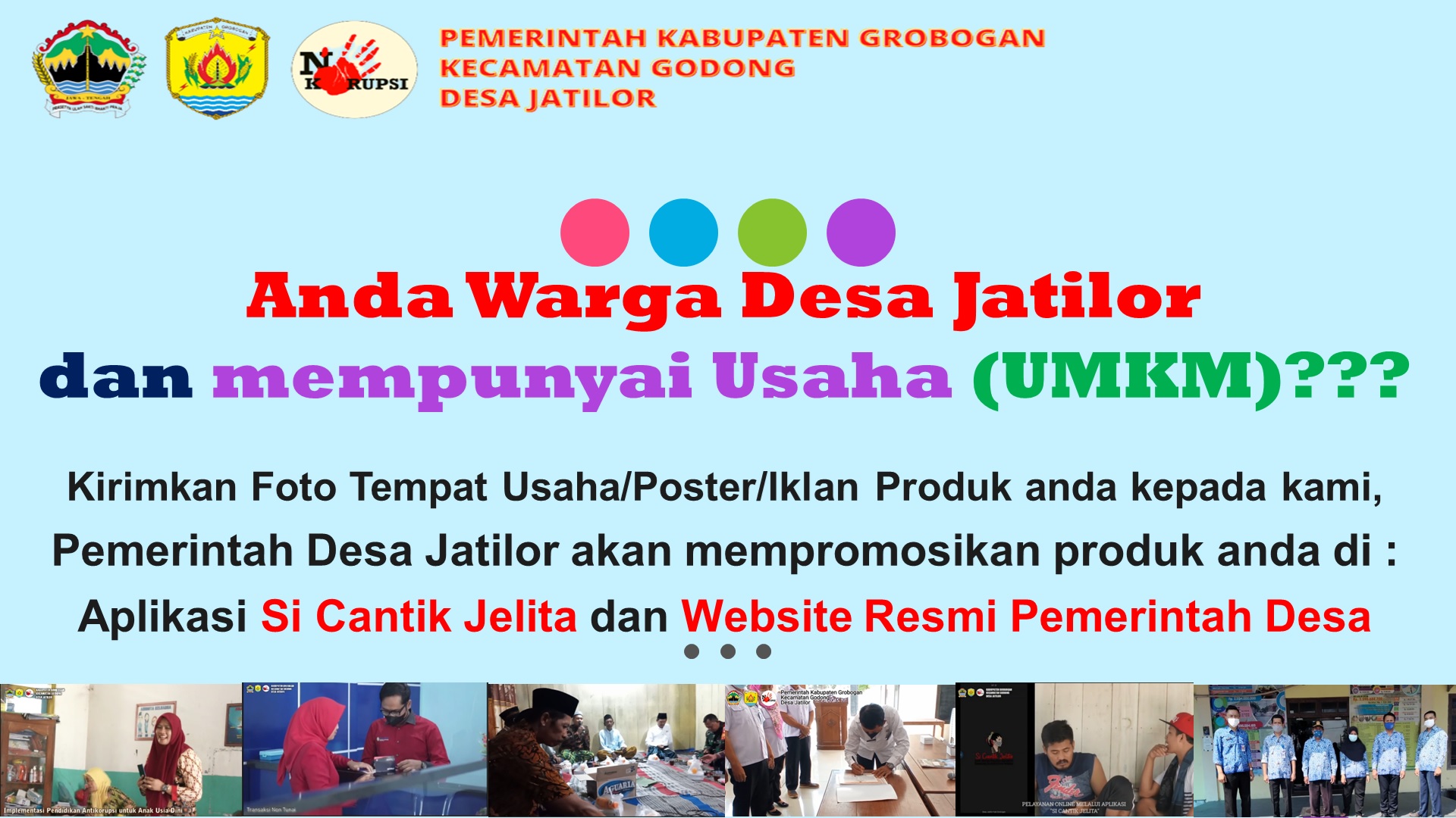 Anda Pengusaha UMKM Desa Jatilor