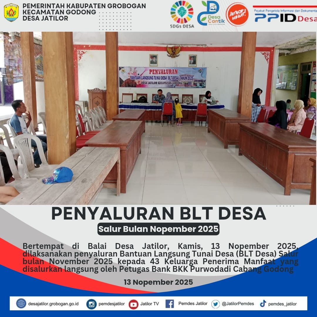 BLT Salur Nopember 2025