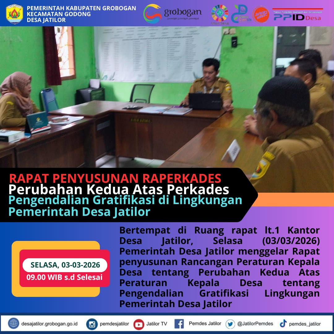 20260303 Penyusunan Raperkades Pengendalian Gratifikasi