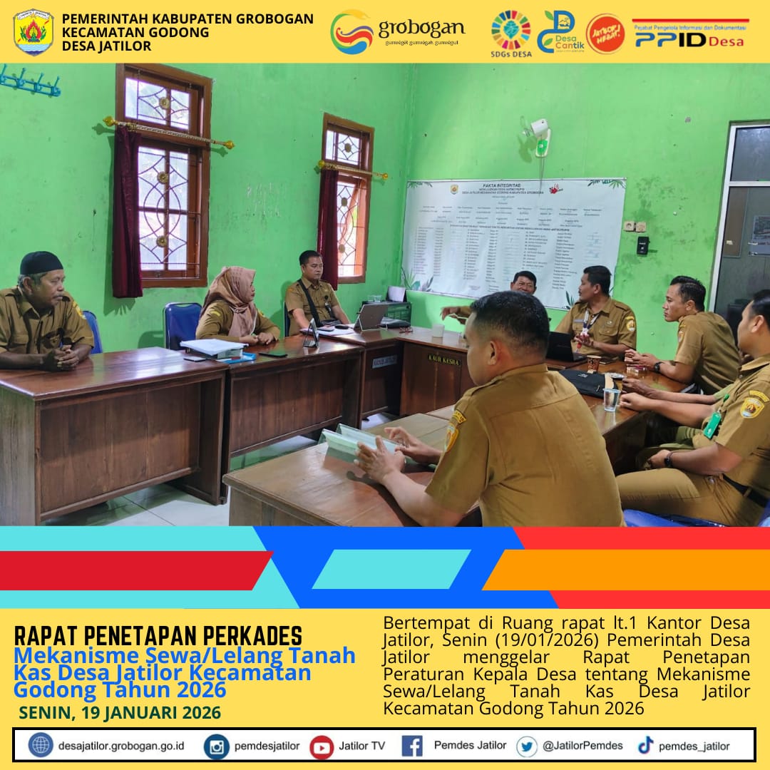 Dok Rapat Penetapan Perkades Sewa 2026