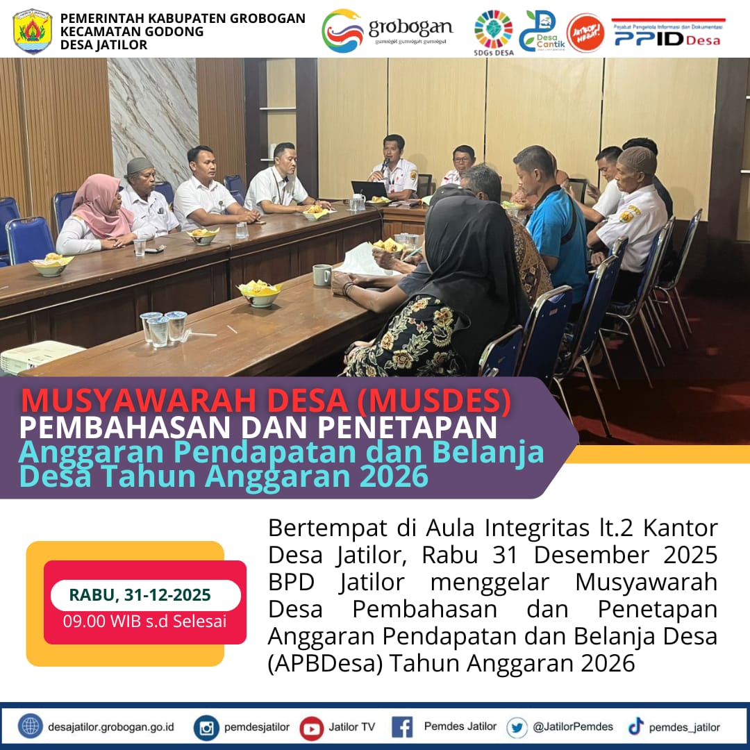 Musdes Penetapan APBDesa 2026