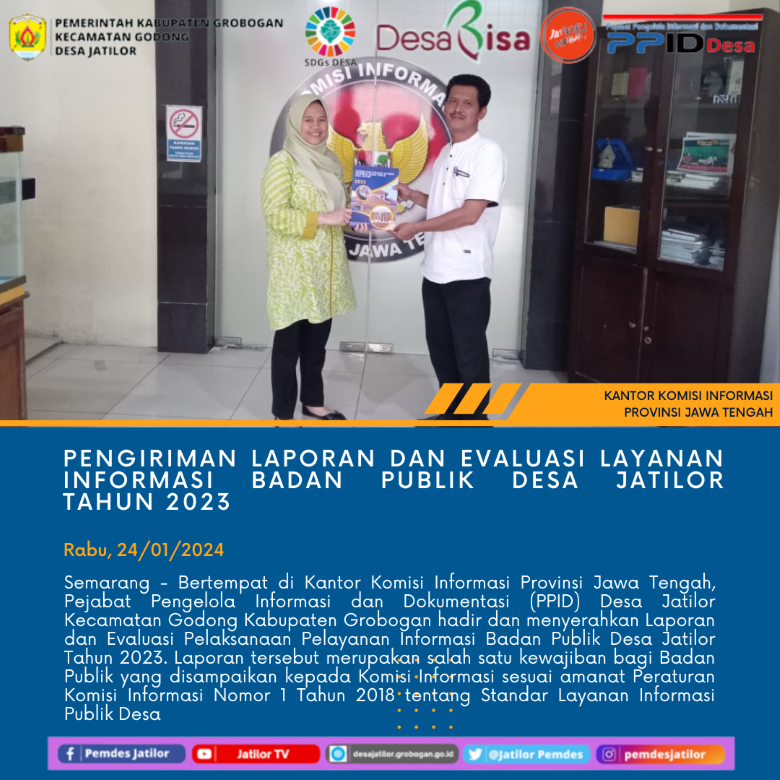 Pengiriman LLID PPID 2023