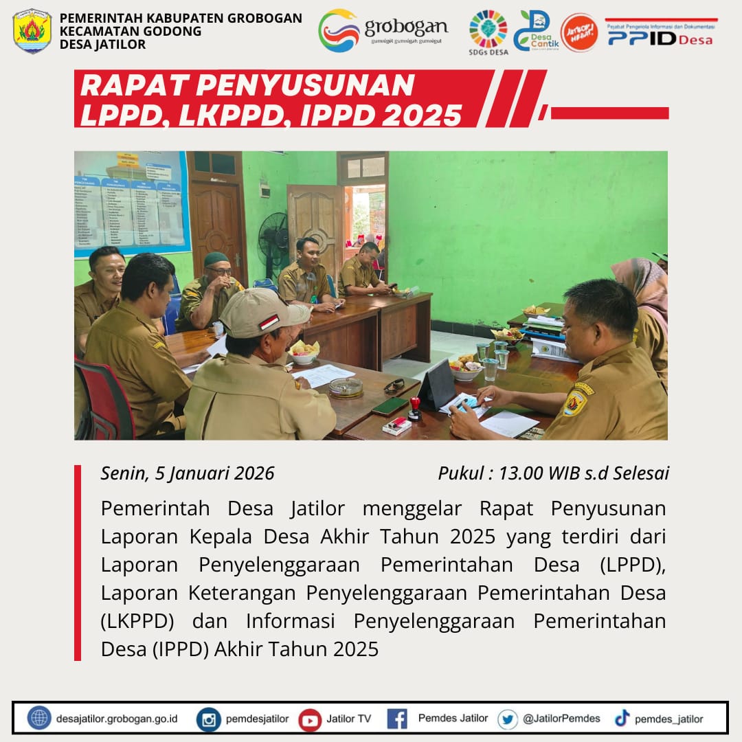 Rapat Penyusunan LPPD 2025