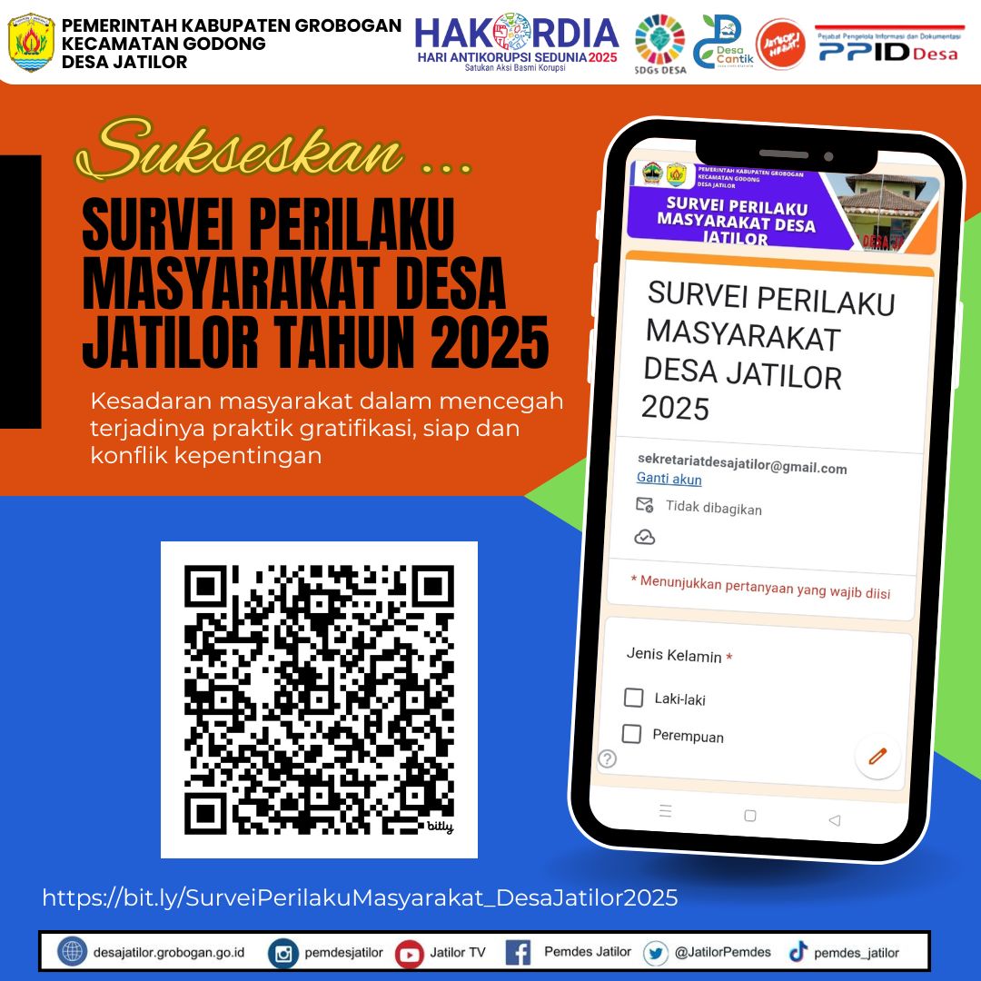 link Survey Perilaku 2025